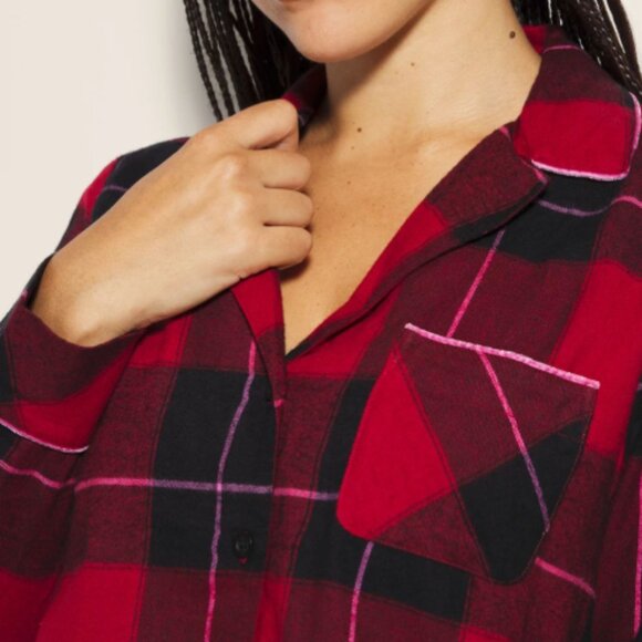 NWT Soma Flannel Super Soft Pajama Set - Picture 6 of 9